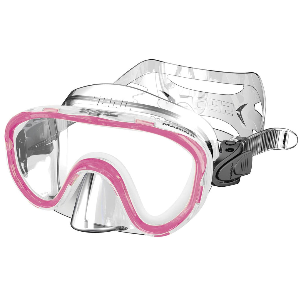 Máscara de Snorkel Marina Niños Rosa Seac 9426P