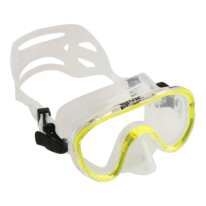 Máscara de Snorkel Marina Niños Claro-Amarillo Seac 9426Y