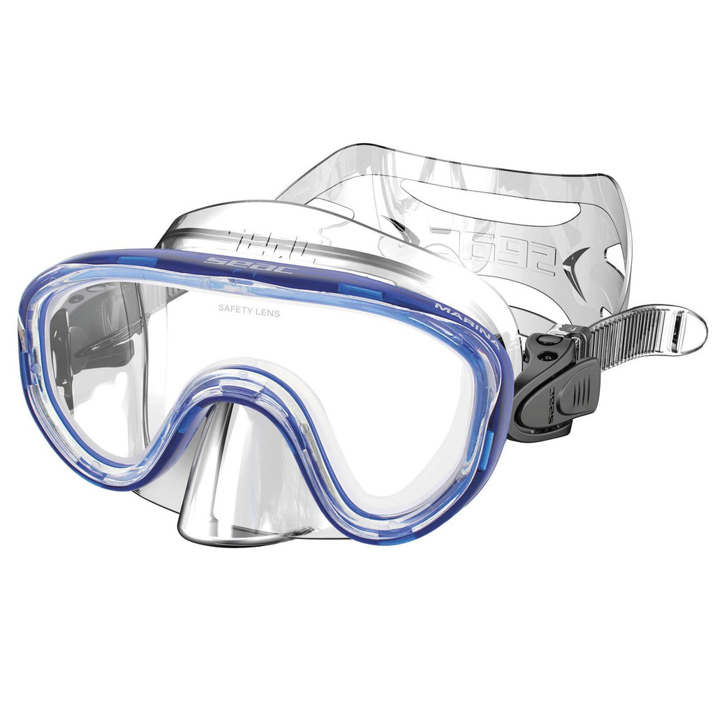 Máscara de Snorkel Marina Niños Slt Claro-Azul Seac 9428B