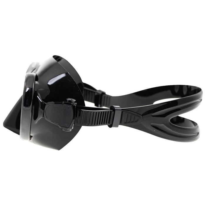 Máscara de pesca submarina Hunter negra Marlin 9901