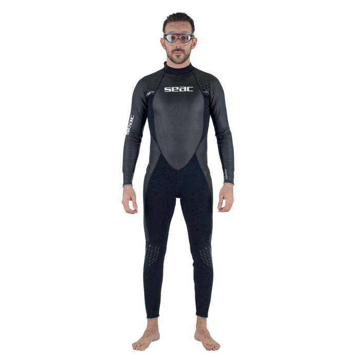 Máscara de Natación Vision Hd Transparente-Rojo Seac 9908R