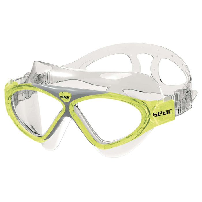 Máscara de natación Vision Niños Amarillo Seac 9909G