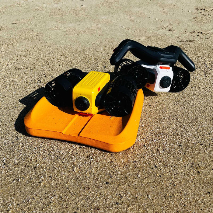 Tabla de natación para scooter submarino C1 Amarillo Lefeet C030002