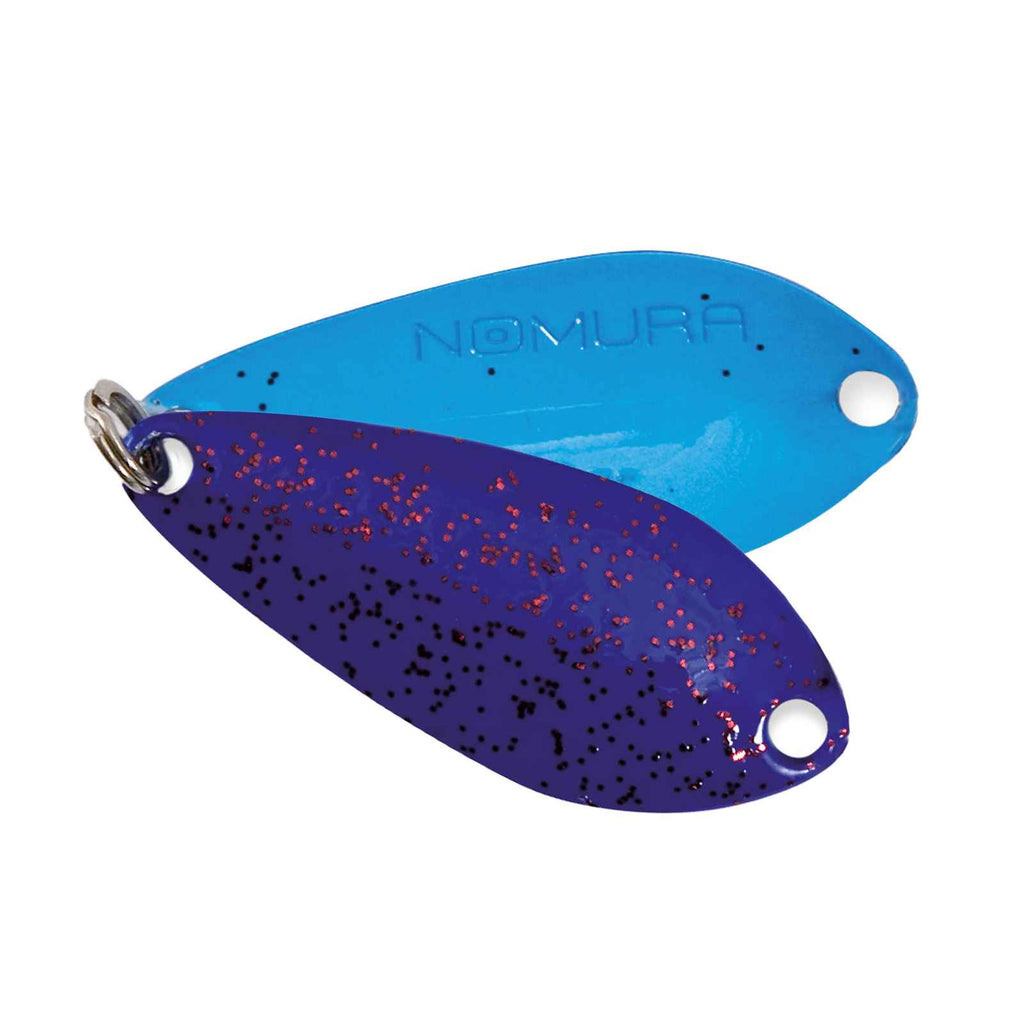 Cebo Aki Cucharilla Azul Eléctrico Brillantina Roja 3g Nomura NM46370830