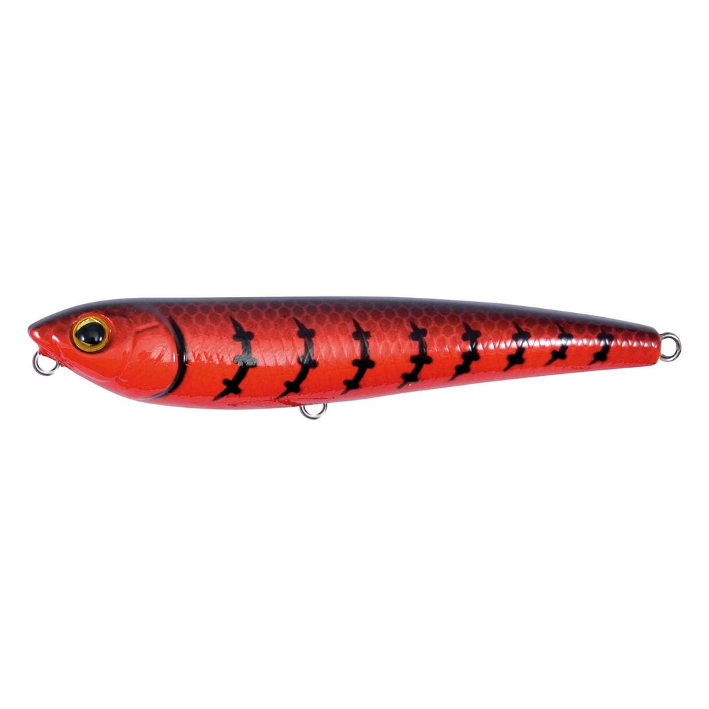 Cebo Salvaje Lápiz Rayado Rojo Negro 8,8cm 8g Nomura NM51876208