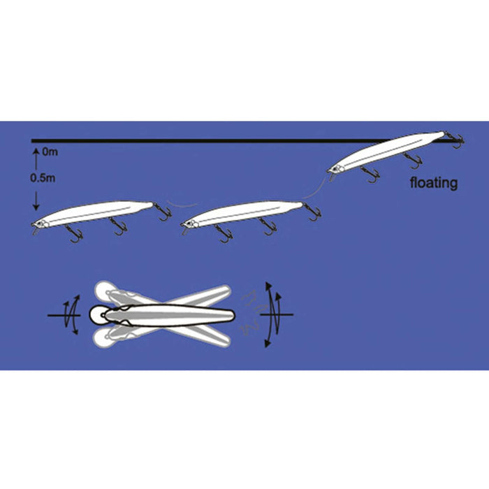 Atrayente Yori Plata Rosa 13cm 17g Nomura NM58213213