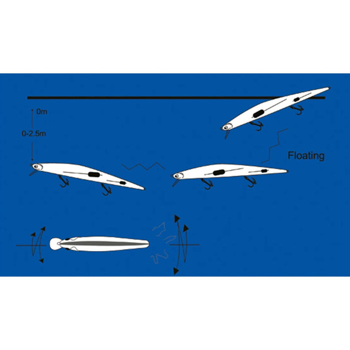 Cebo Nagasa Pro Azul 17,5cm 26g Nomura NM60410117