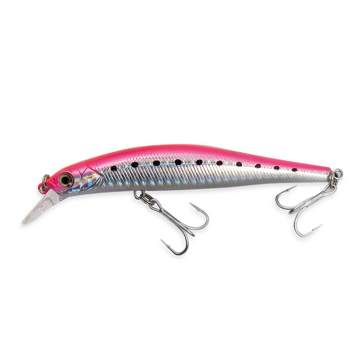 Cebo Alive Minnow Efecto Espejo Rosa Plateado 13cm 20g Nomura NM60575013