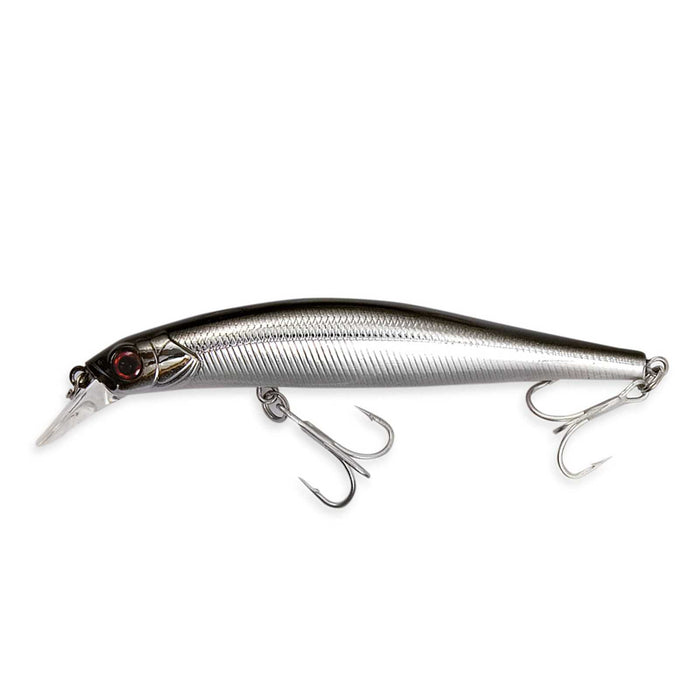 Cebo Alive Minnow Efecto Espejo Verde Plateado 10,5cm 15g Nomura NM60575210