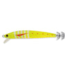 Cebo Ika Calamari Fluo Amarillo Con Rayas 12cm 10g Nomura NM61599012