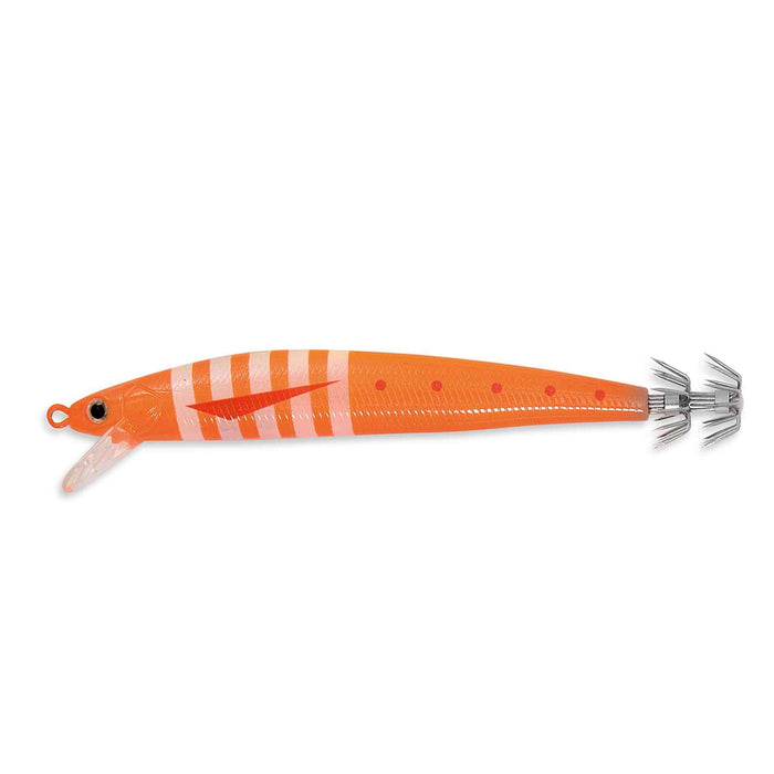 Cebo Ika Calamari Fluo Naranja Con Rayas 12cm 10g Nomura NM61599112