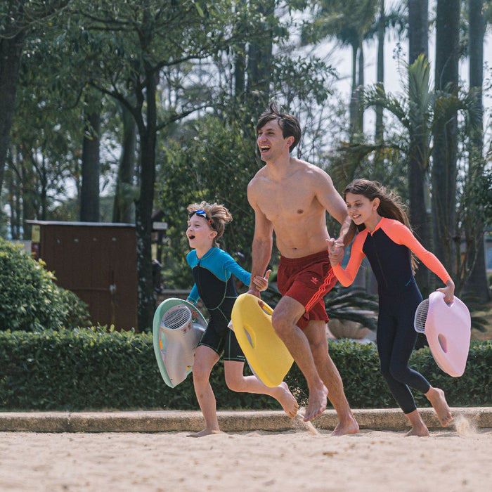 Tabla de Natación Eléctrica Mako Niños Amarilla Asiwo SS072