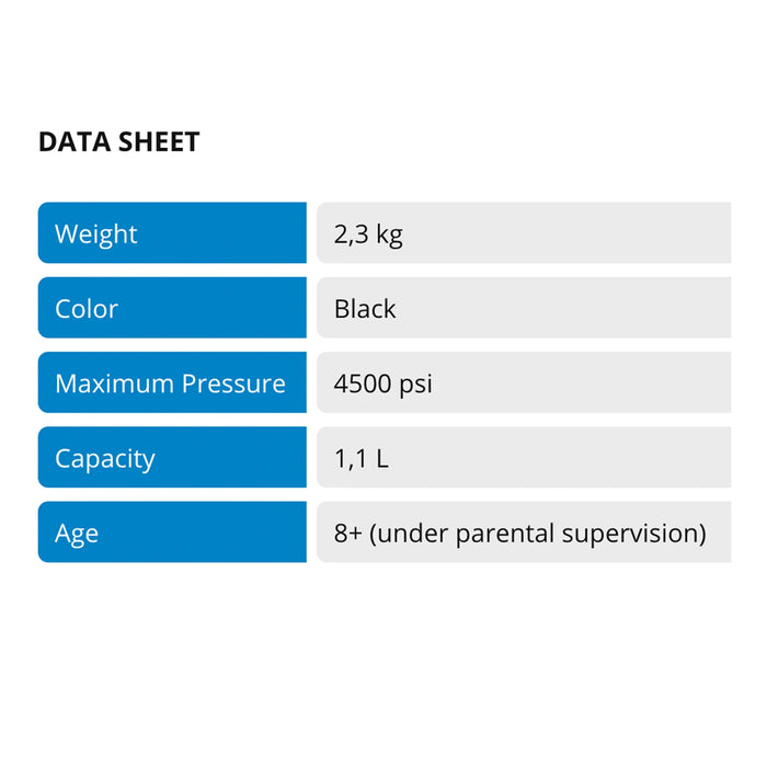 Carbon Tank 1.1L MiniDive