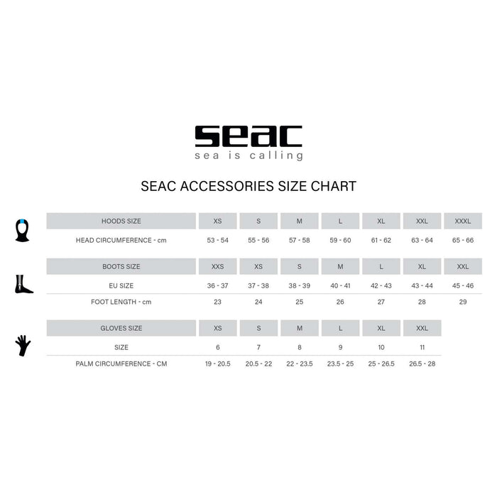 Calcetines Anatomic Hd 7mm XL Seac 0406-05
