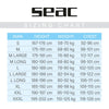 Neopreno Space Man 7mm Grande L Seac 1-114-L LARGE