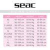 Traje de neopreno Space Mujer 5mm M Seac 1-117-M