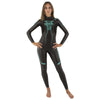 Traje de neopreno Pace Mujer 2,5-3,5mm Negro-Turquesa M Seac 1-134-M