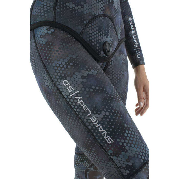 Chaqueta de neopreno Snake Mujer 5mm Camo S Seac 1-146-S