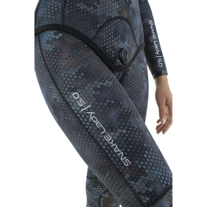 Pantalones de neopreno Snake Mujer 5mm Camo S Seac 1-147-S