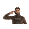 Chaqueta de neopreno Alga Hombre 3mm Marrón XL Seac 1-160-XL