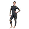 Traje de baño Energy Mujer 2mm Negro-Naranja M Seac 1-50-M