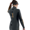 Traje de baño Energy Mujer 2mm Negro-Naranja S Seac 1-50-S