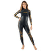 Traje de baño Energy Mujer 2mm Negro-Naranja XL Seac 1-50-XL