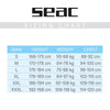 Traje de baño Komoda Flex Hombre 7mm XXXL Seac 1-60-XXXL