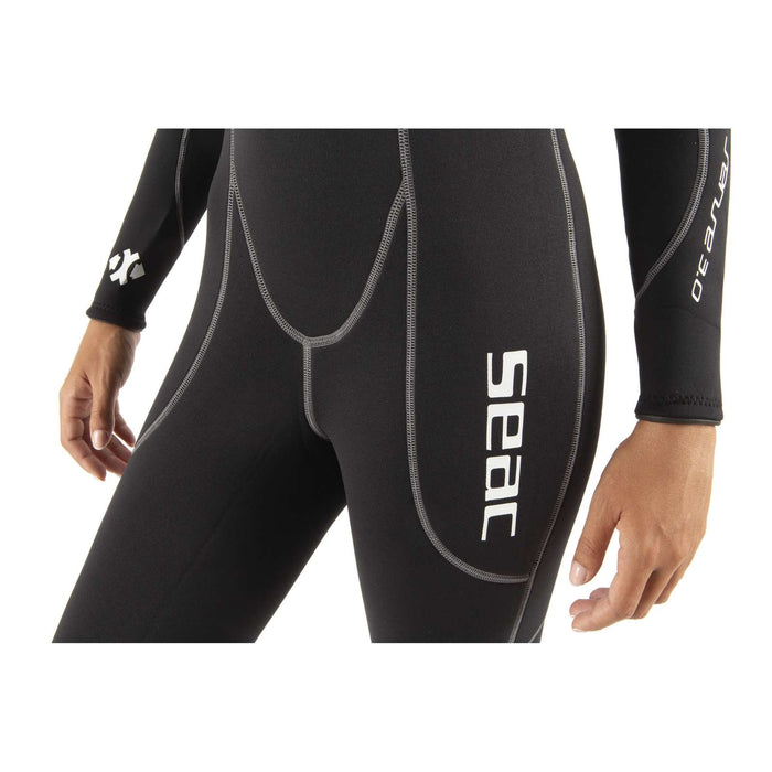 Traje de neopreno Sense Negro Mujer 3mm L Seac 1-79-L