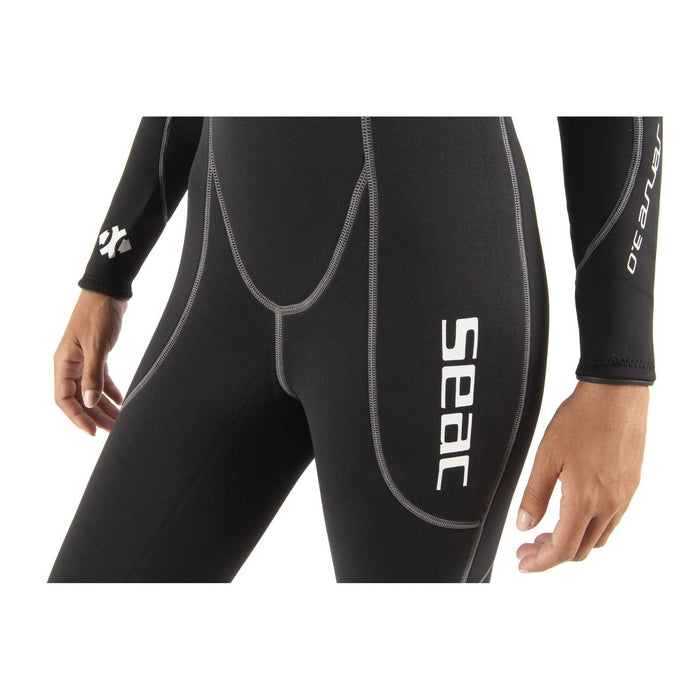 Traje de neopreno Sense Negro Mujer 3mm XL Seac 1-79-XL