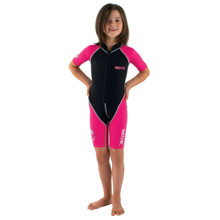 Shorty Dolphin Niña 1,5 mm Rosa 3 Años Seac 1-88-3A