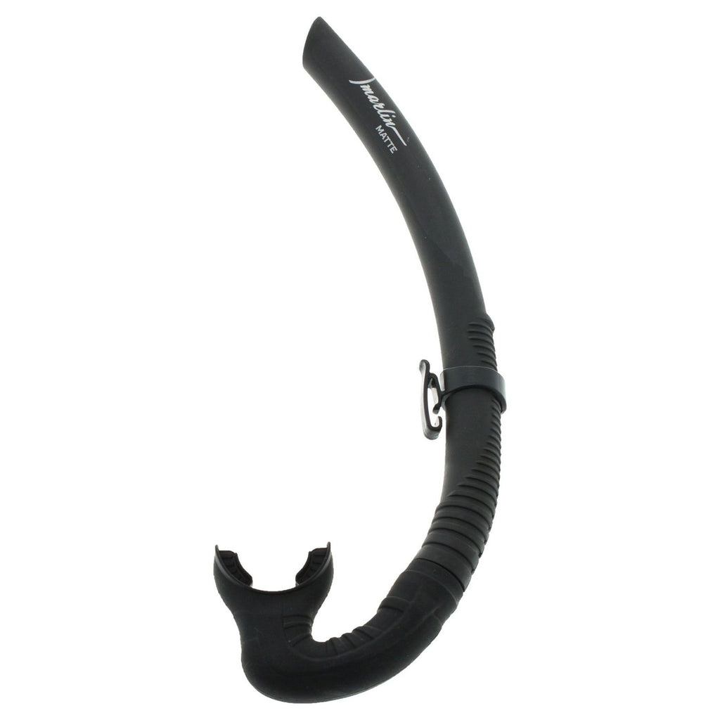 Tubo de snorkel Negro Mate Marlin 10294