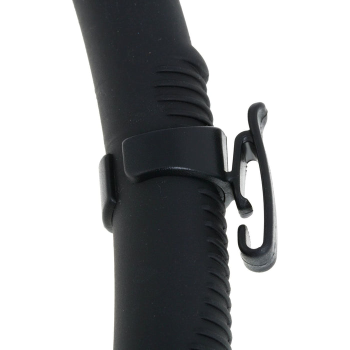 Tubo de snorkel Negro Mate Marlin 10294