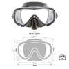 Máscara de Buceo Look Negra Marlin 10296