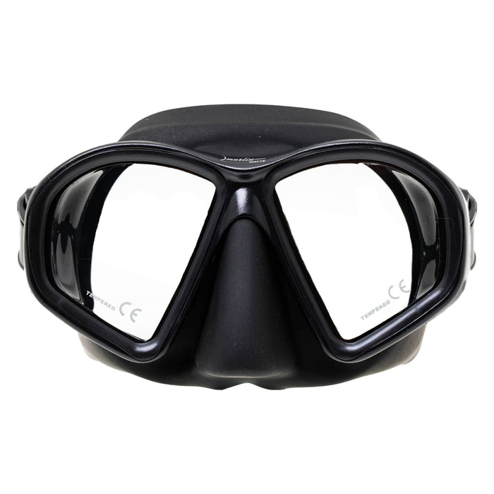 Máscara de buceo negra mate Marlin 10300