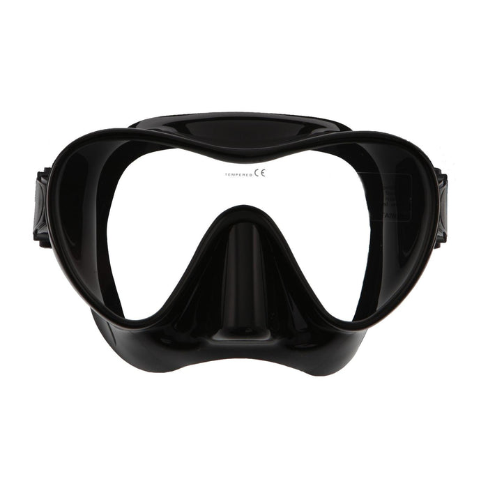 Máscara de Buceo Frameless Duo Negra Marlin 10305