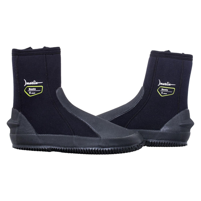Botas de buceo 5mm Negras Talla M Marlin 10478