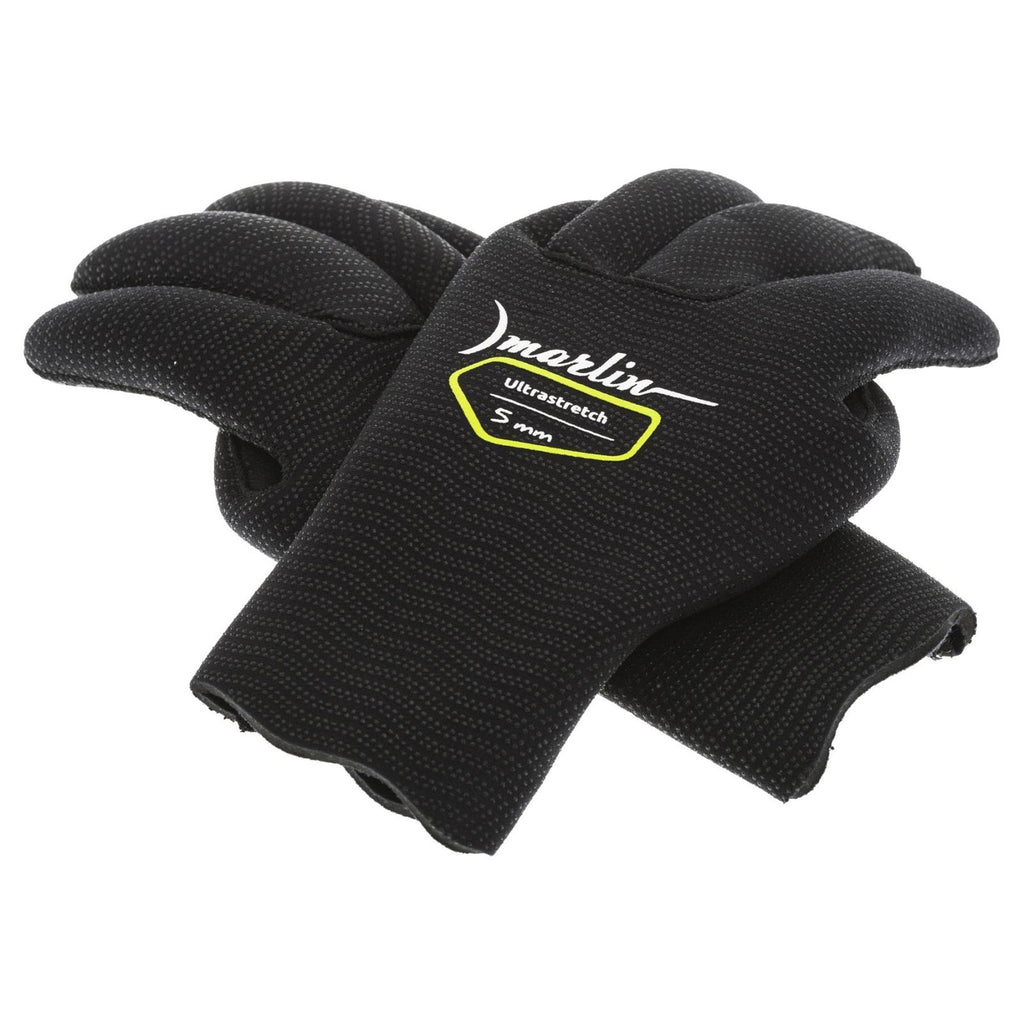 Guantes de buceo Ultrastretch 5mm negros talla L Marlin 10512