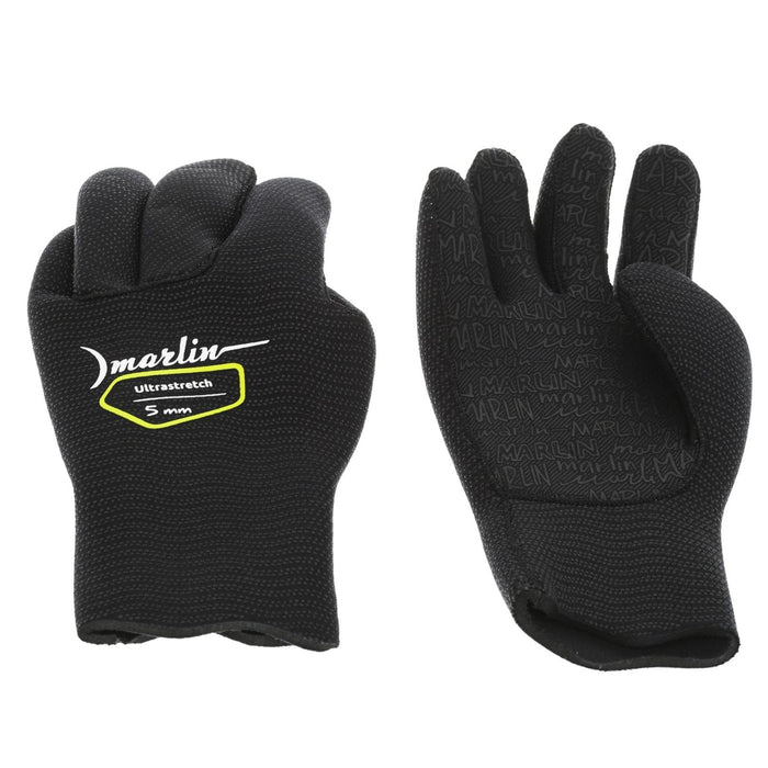 Guantes de buceo Ultrastretch 5mm negros talla L Marlin 10512