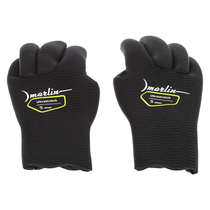 Guantes de buceo Ultrastretch 5mm negros talla L Marlin 10512