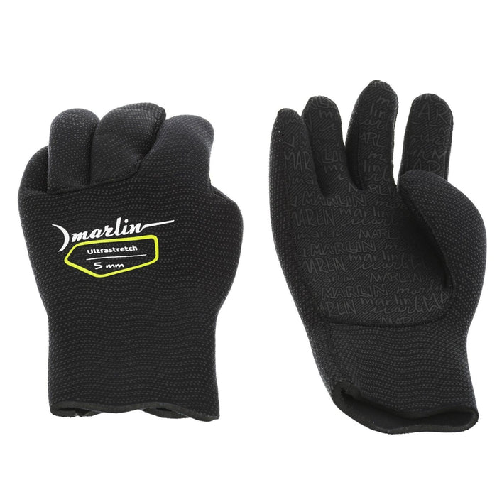 Guantes de buceo Ultrastretch 5mm negros talla XXL Marlin 10516