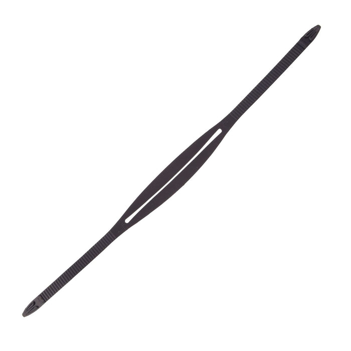 Máscara de buceo de silicona con correa Negra 9mm Marlin 10754