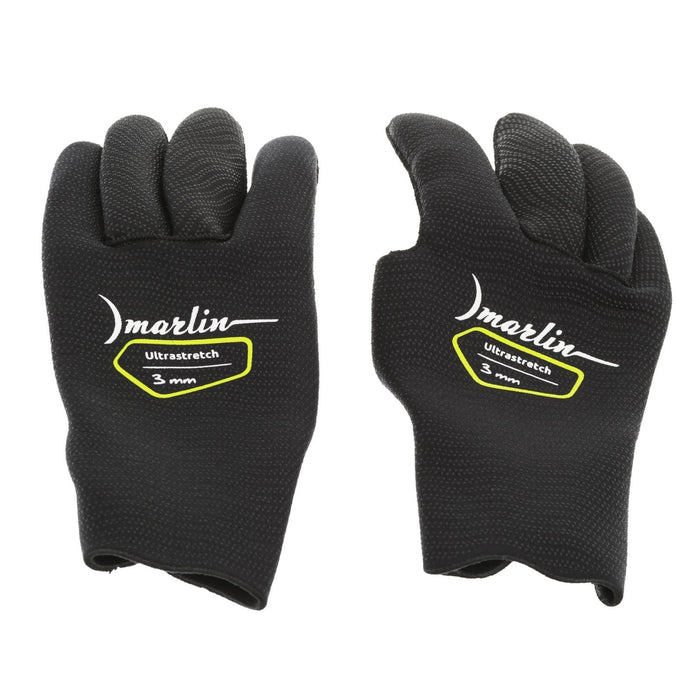 Guantes de Buceo Ultrastretch 3mm Negros Talla M Marlin 10827