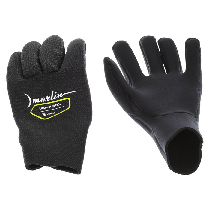 Guantes de buceo Ultrastretch 3mm Negros Talla XL Marlin 10829
