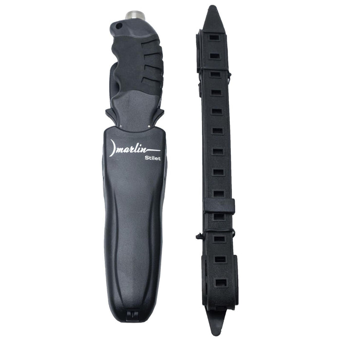 Cuchillo de pesca submarina Stilet de acero inoxidable Marlin 10935