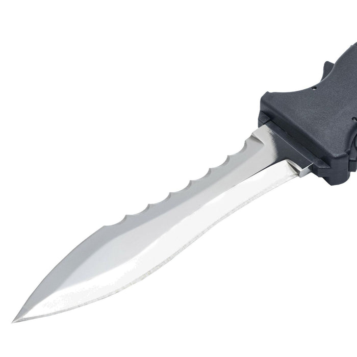 Cuchillo de pesca submarina Abordazh de acero inoxidable Marlin 10940