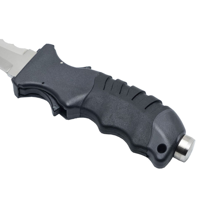 Cuchillo de pesca submarina Abordazh de acero inoxidable Marlin 10940