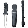 Cuchillo de pesca submarina Abordazh de acero inoxidable Marlin 10940