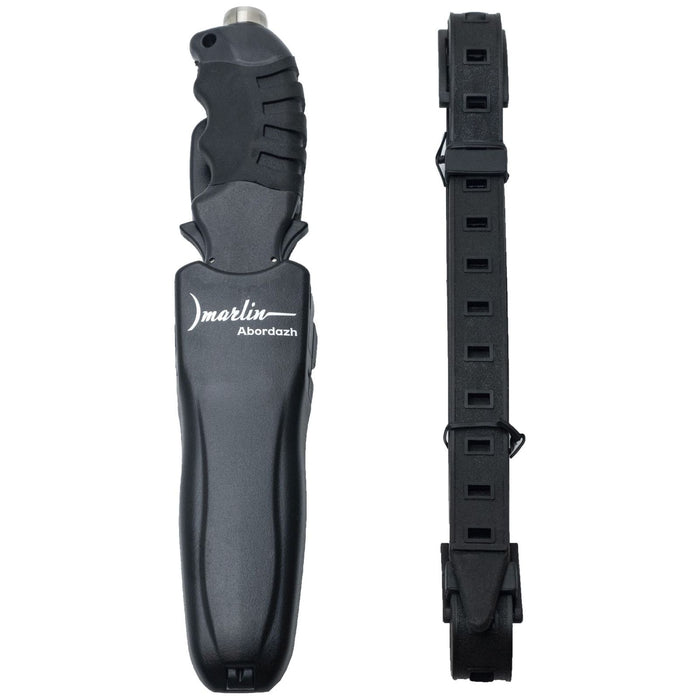 Cuchillo de pesca submarina Abordazh de acero inoxidable Marlin 10940