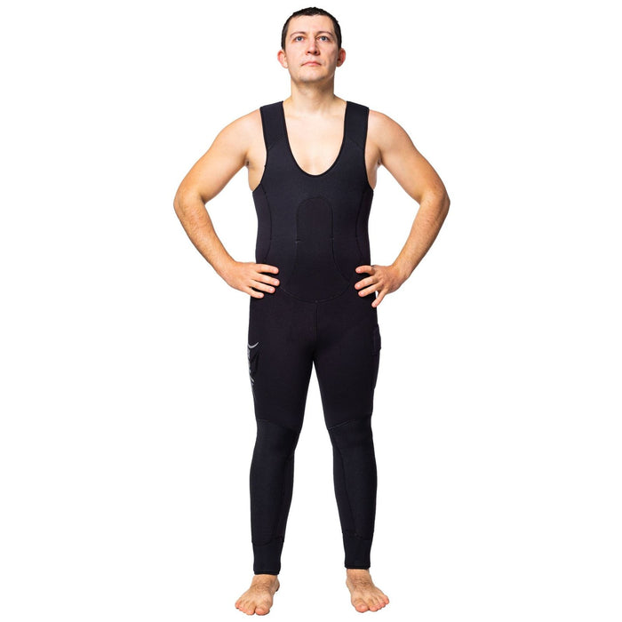 Traje de Buceo Completo Pesca Submarina Skin Negra Hombre 9mm Negro Talla XXL Marlin 10976